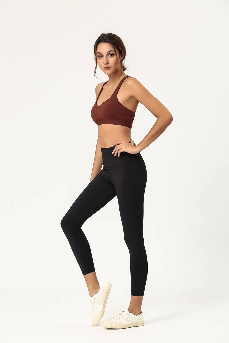 

Yoga Bra Net Yarn Back High Intensity Sports Underwear Sportswear Running Fitness Athletic Workout Push Up Seamless Quick Dry