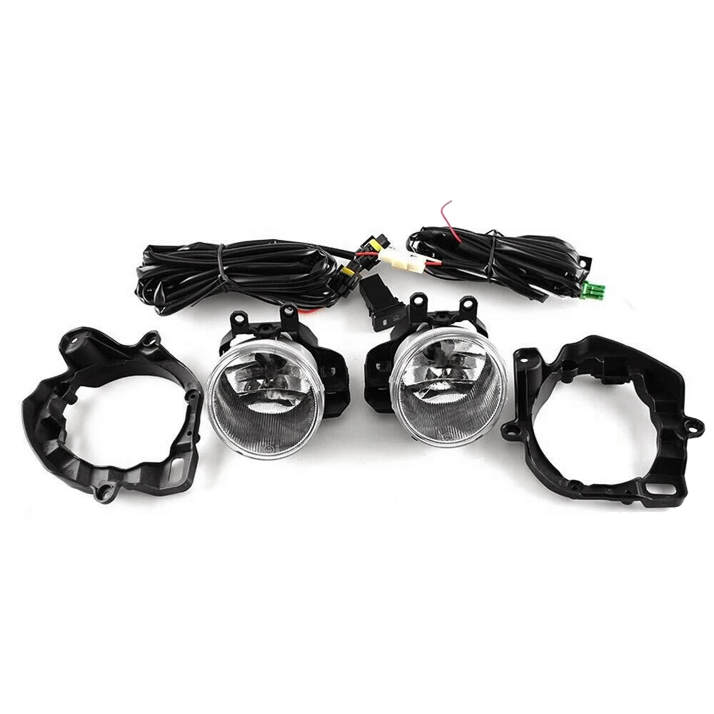 

Car Front Bumper Driving Fog Light Lamp Assembly with Switch Wiring Harness for 2018-2020 Toyota Prius C