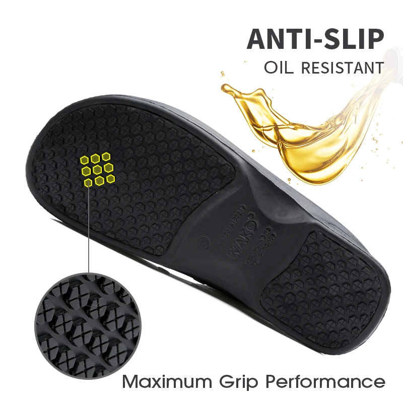 Обувь шеф повара для мужчин и женщин нескользящая маслостойкая ресторанная