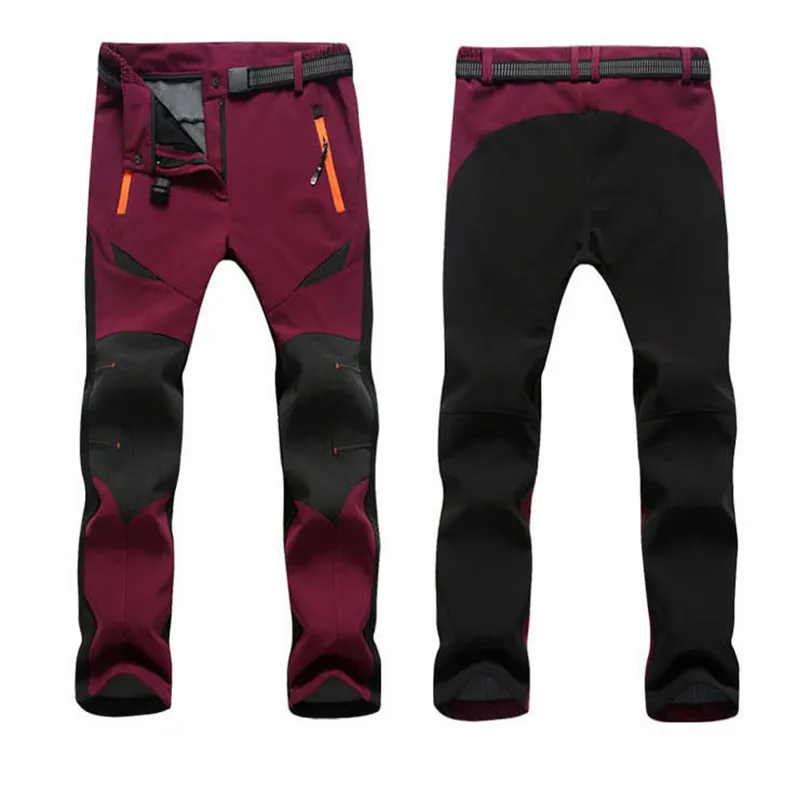 Уличные зимние альпинистские брюки ckahвоо для мужчин и женщин водонепроницаемые