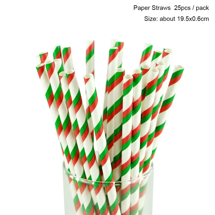 Paper Straws 2 Чехол для подушки с рождественским Рождеством, розовые подушки с Санта Клаусом для дивана, Рождественский чехол для подушки, рождественские украшения для дома, подарки - Цвет: Paper Straws 2