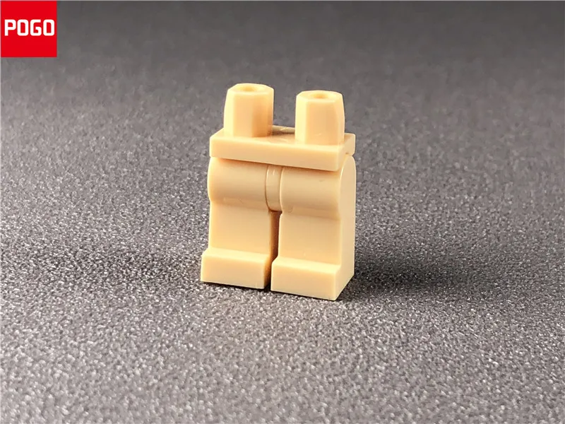 10 шт./лот кубики Moc hips модель фигурки Красочные Брюки DIY Развивающие строительные блоки мини куклы игрушки для детей Подарки - Цвет: flesh Trousers