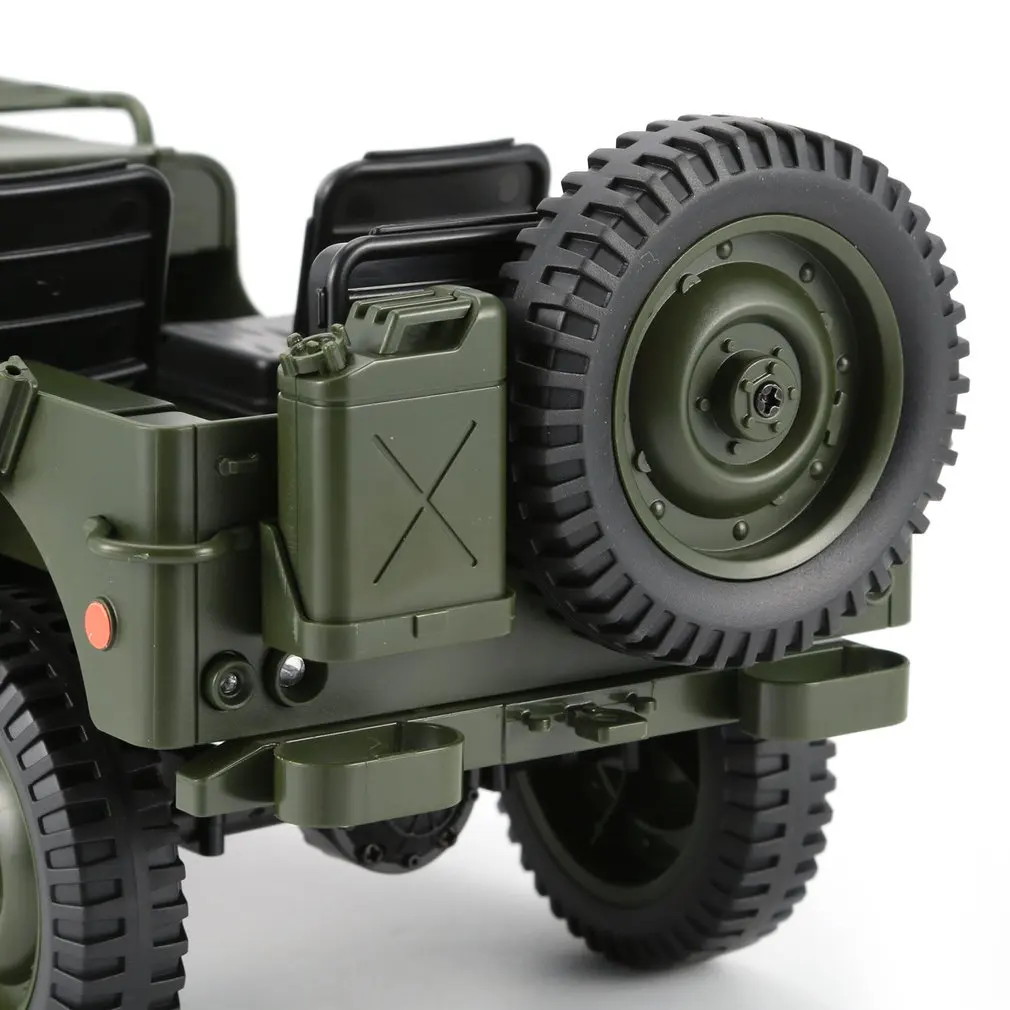 C606 1:10 RC Автомобиль 2,4G 4WD трансформер пульт дистанционного управления свет джип четырехколесный привод внедорожный военный альпинистский автомобиль Детский подарок