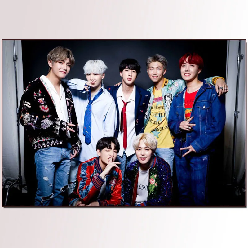 Корейская поп-группа Bangtan Sonyeondan для мальчиков, новинка, 5D алмазная живопись с полным сверлом, сделай сам, вышивка, домашний декор, стразы, фотографии