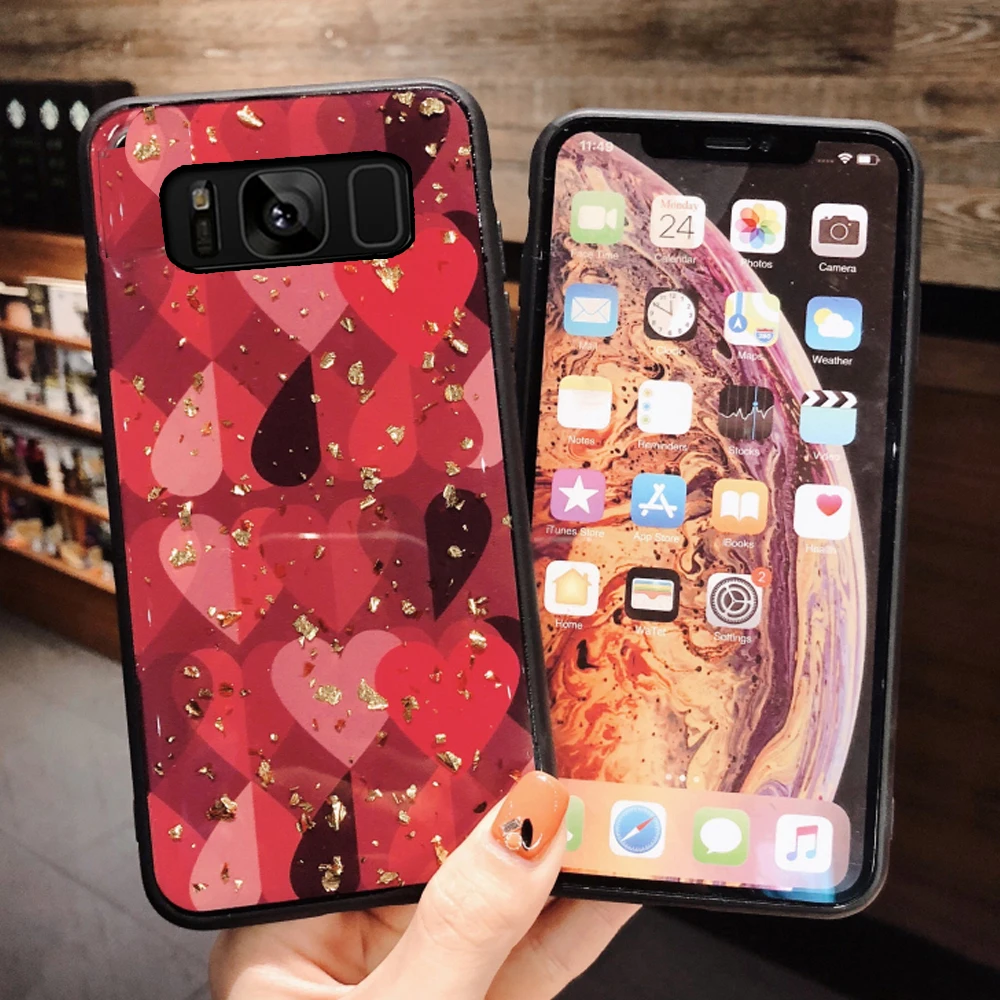 YUETUO Мягкий ТПУ чехол на заднюю панель телефона capinha coque для samsung galaxy s8 plus s 8 s8plus