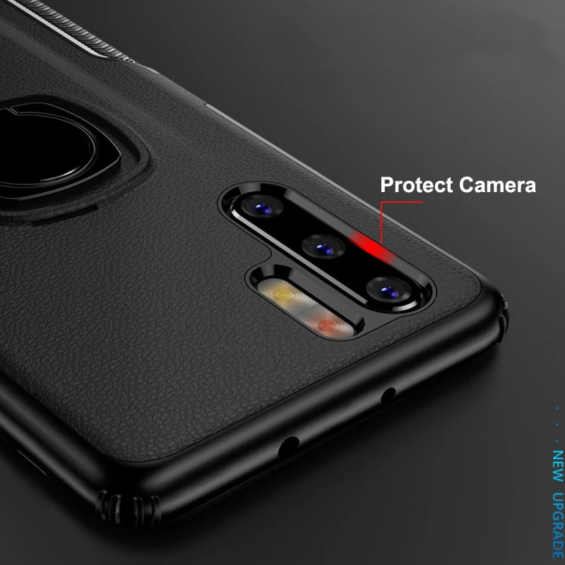 Невидимые чехлы для Huawei P30 Pro Lite Nova 4e чехол с кольцом пальцев P30Pro магнитным