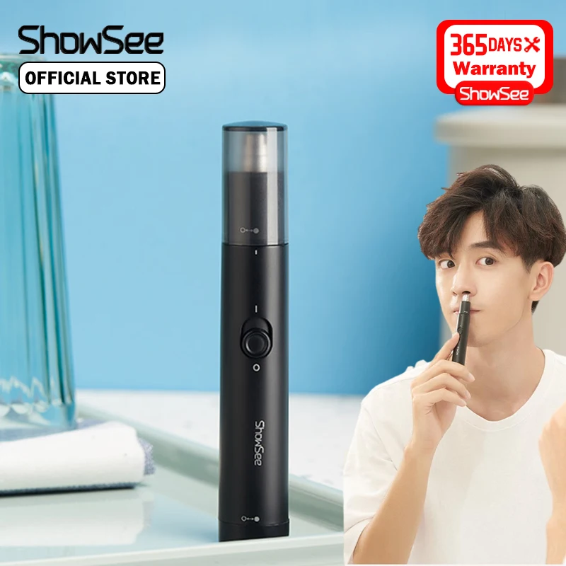 Xiaomi Showsee электрический триммер для бритья волос в носу Профессиональный
