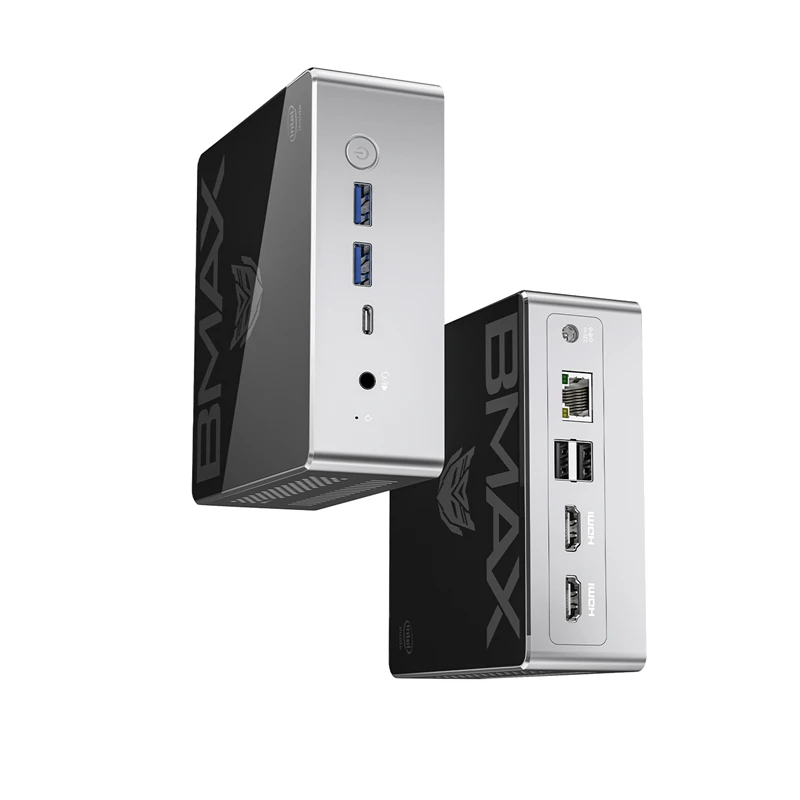 BMAX B2 Plus 128 Гб ПЗУ SSD Мини ПК компьютер Intel Celeron N4120 8 ГБ ОЗУ HD Graphics 400 четырехъядерный