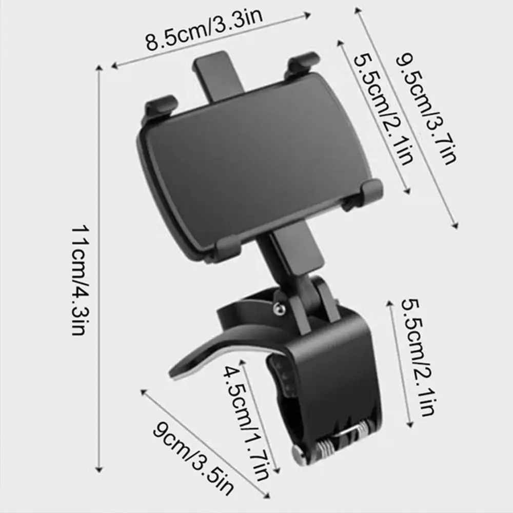 

Universal Car Phone Holder GPS Navigation Dashboard Phone Holder For Mobile Phone Clip Fold Holder Mount Stand Bracket