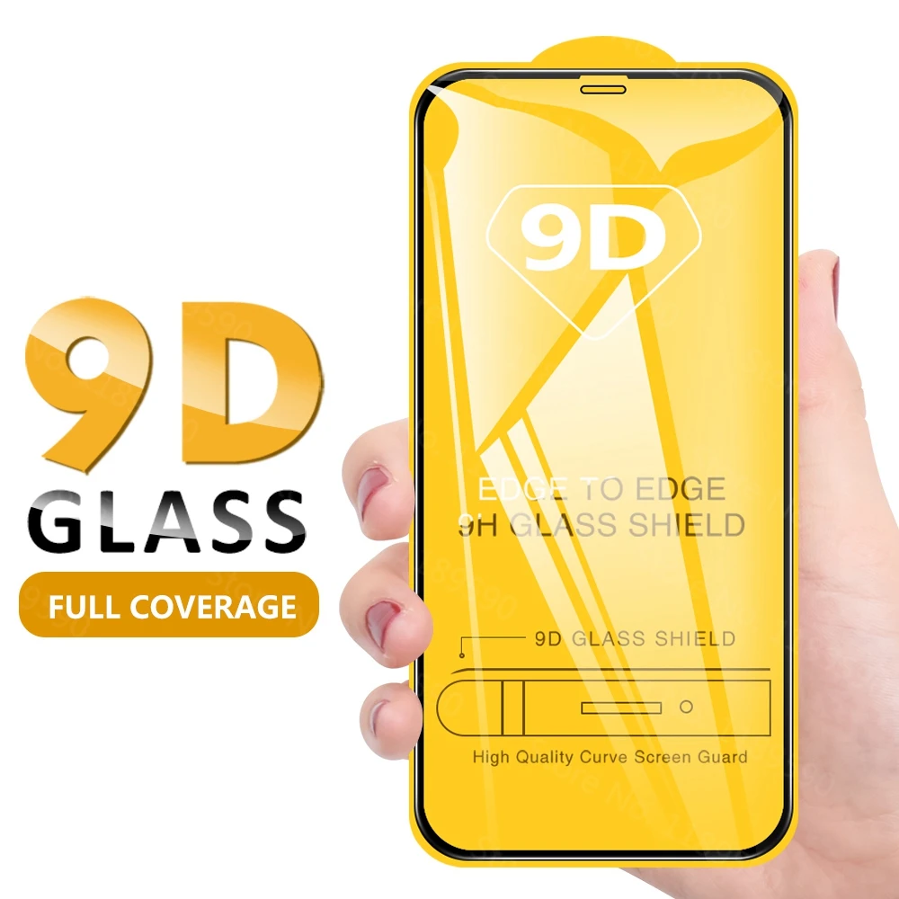 Защитное стекло для iPhone 11 12 13 Pro Max 3 шт. защиты экрана 12Pro X XS Mini XR закаленное |