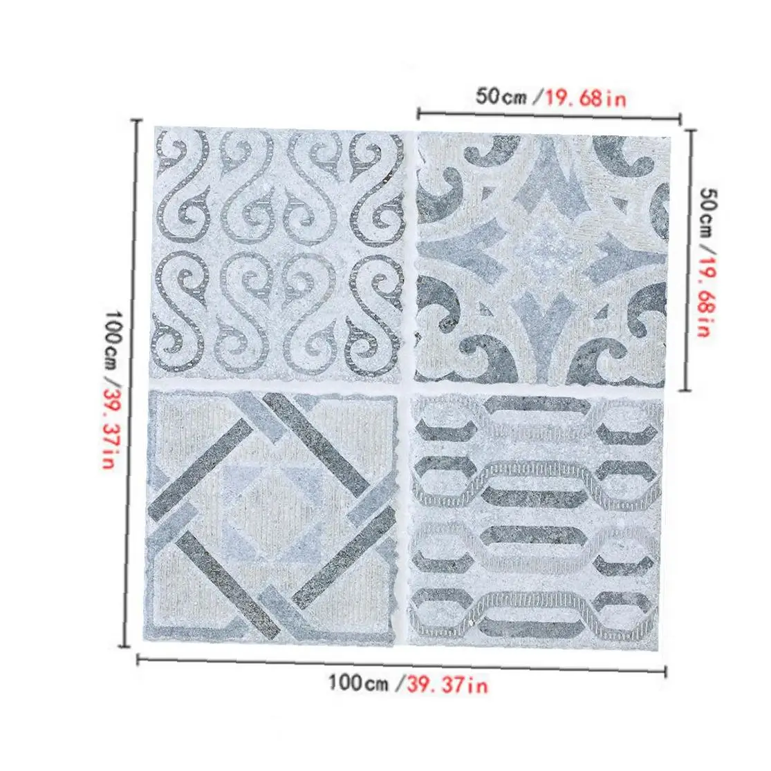Наклейки для плитки наклейки водонепроницаемые съемные сделай сам кухни щитка
