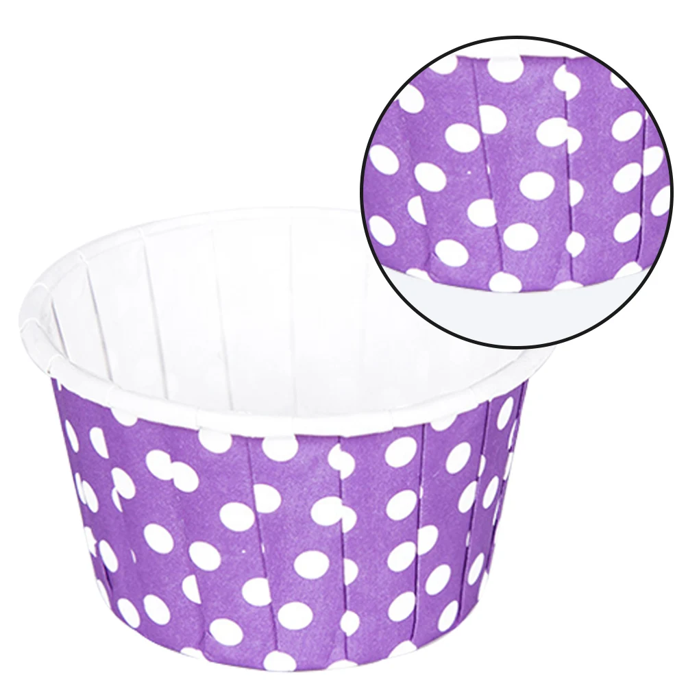 

100pcs Disposable Muffin Cupcake Paper Cups Cupcake Wrapper Liner Baking Cup Tray Wedding Party Muffin Waterproof Decor Molds