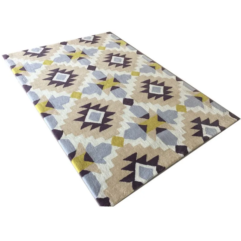 Акриловые плотные ковровые покрытия в скандинавском стиле для гостиной