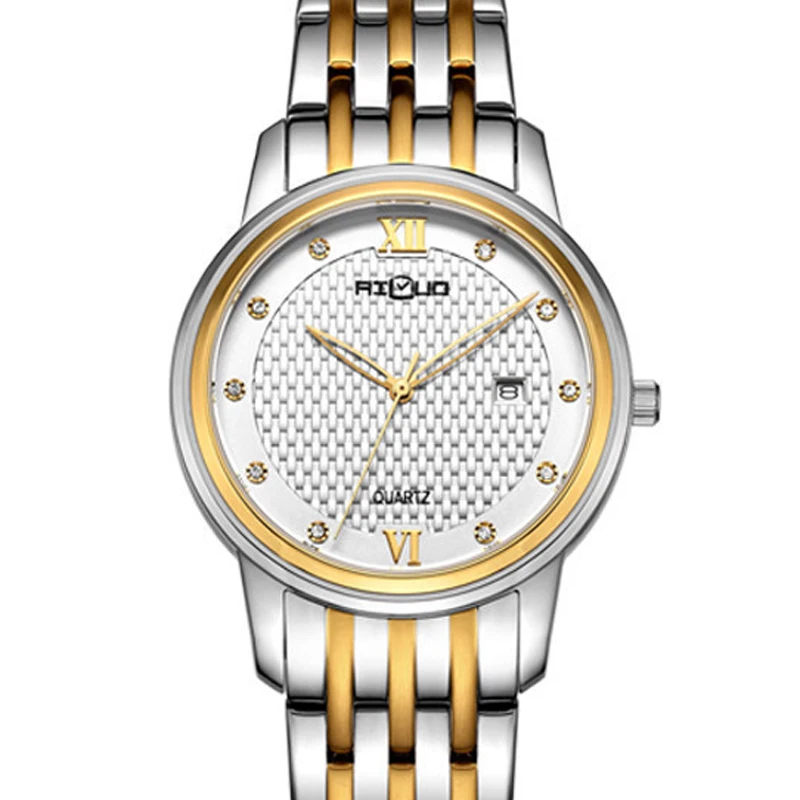 Luxury Brand France AILUO Couple's Watches Japan MIYOTA Quartz Women Watch Waterproof Auto Date Sapphire Female Clocks A7048L