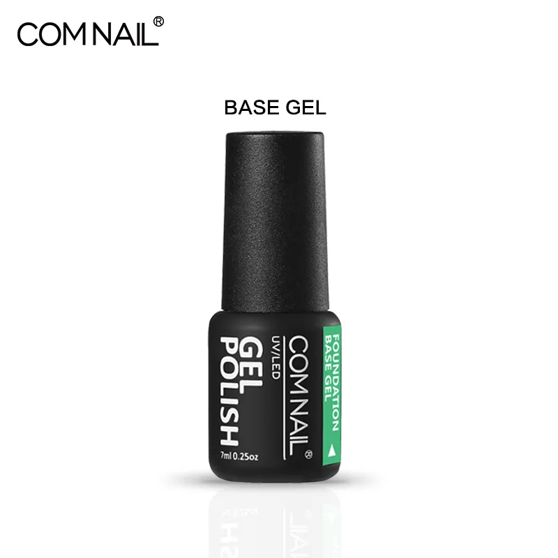 Base coat Набор гель-лаков Comnail UV Vernis полуперманентный праймер 7 мл 104 цветов Гель-лак для ногтей Маникюрный гель лак для ногтей - Цвет: Base coat
