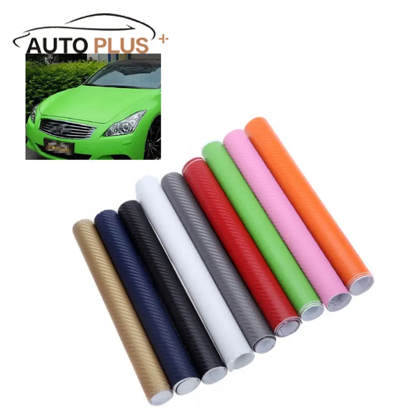 Горячее предложение Новый автомобиль Стайлинг 150*30 см 3D углеродное волокно