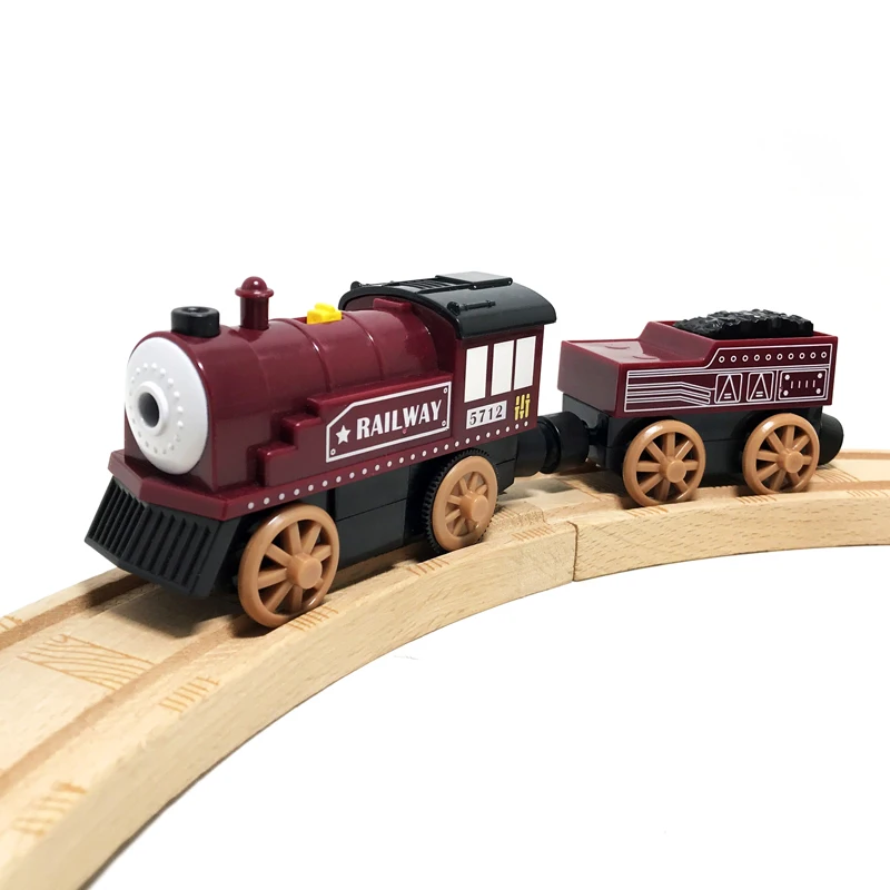 W131 дети Электрический поезд игрушки Магнитный Слот литье под давлением