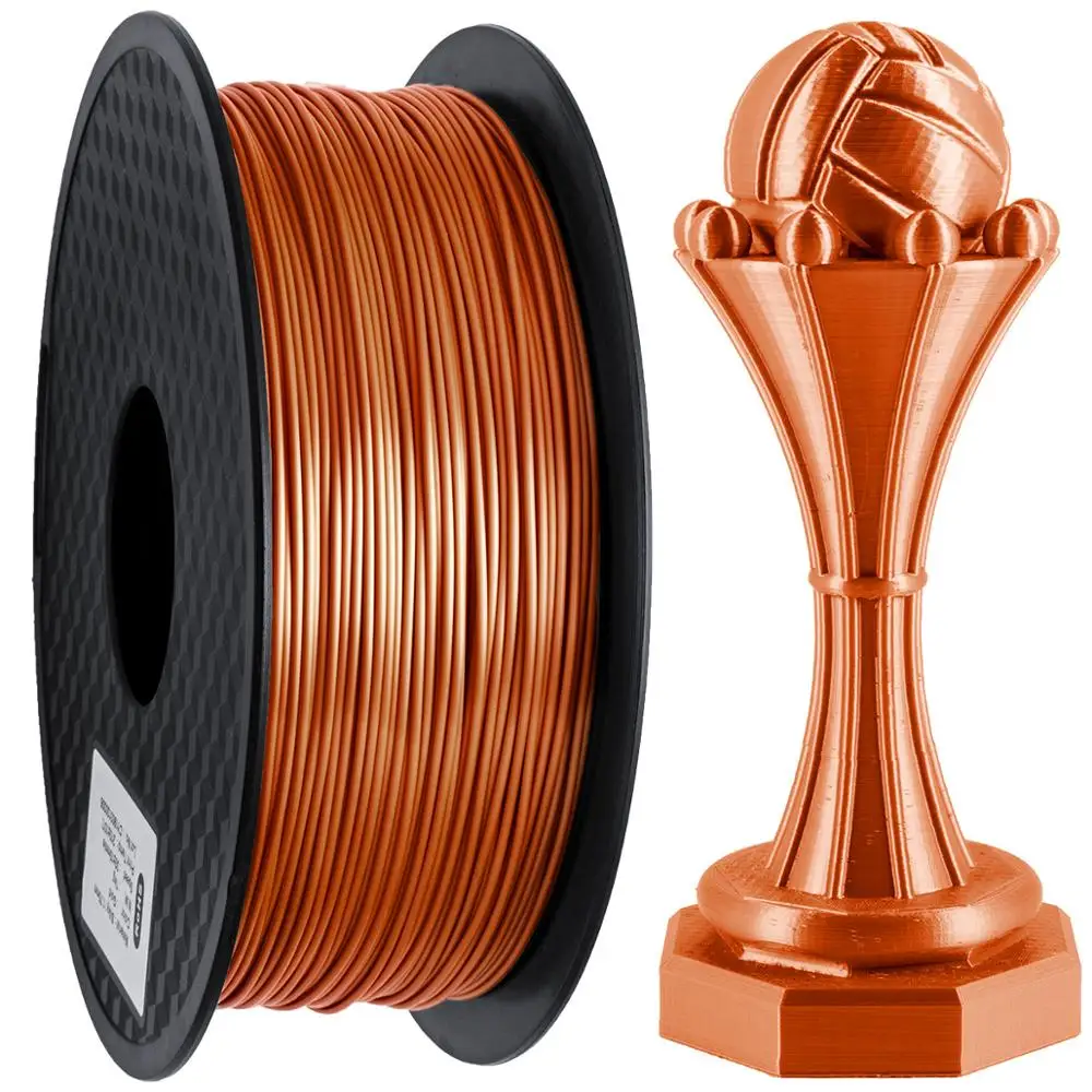 Geeetech 1kg 1.75mm PLA Silk Copper Gold Pink Filament for 3D Printer Overseas Warehouses Free Shipping