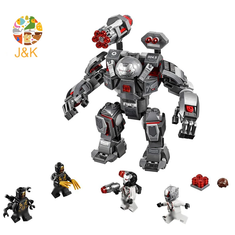 76124 супергерои модель супергероев Marvel War Machine Buster строительные блоки для