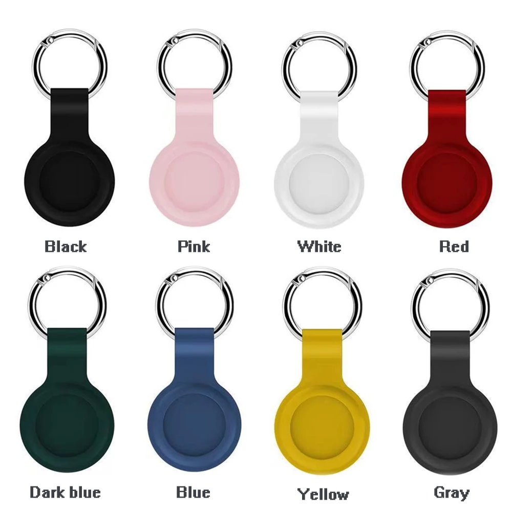 

Bisi Goro подходит для Apple Airtag чехол Брелок Повседневный жидкий силиконовый защитный рукав трекер специальные водонепроницаемые аксессуары