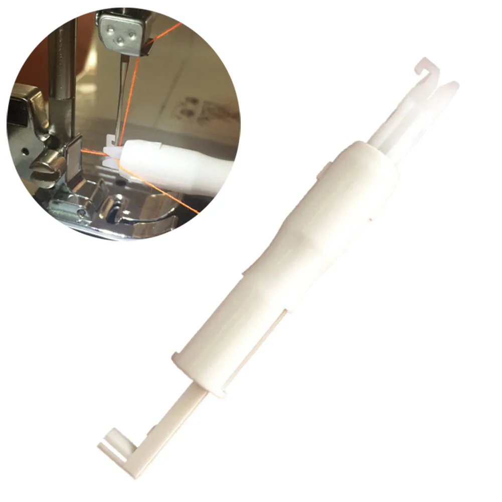 Новая игла считыватель вставки аппликатор ручка резьба машина швейный