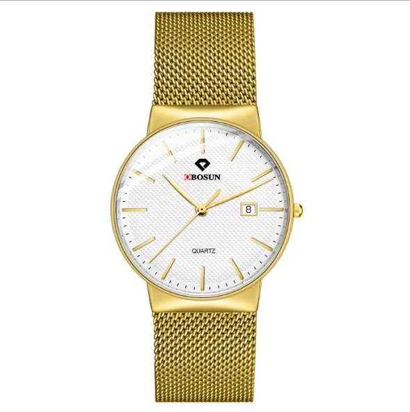 

Foldable Simple Quartz Waterproof Fashion Sports Student Diamond Mesh Men's Watch