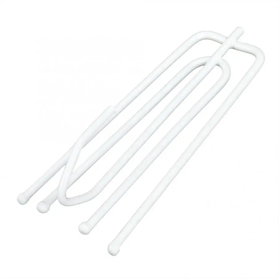 Стержень Шторы 150 шт./кор. окна 4 зубца крючки станок и Один кольцо для крючков