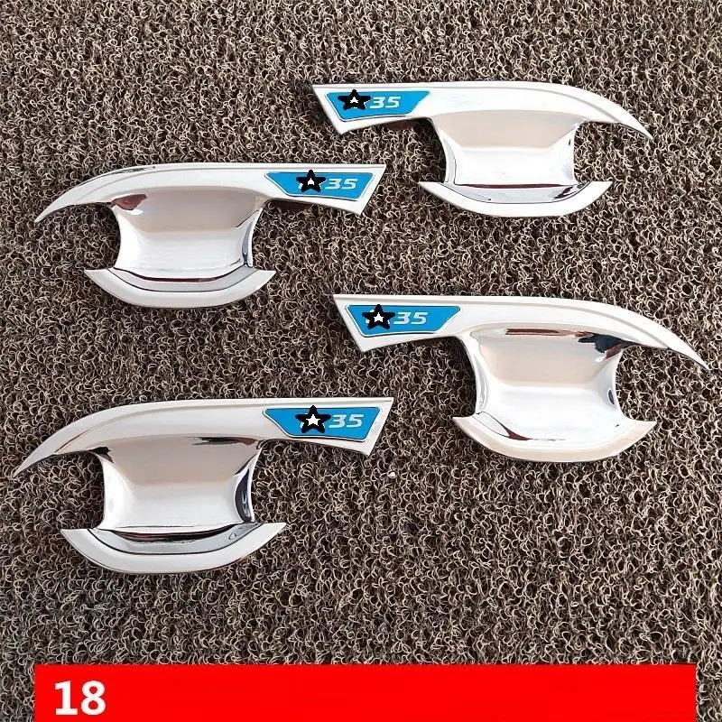 Модифицированная Автомобильная декоративная ручка двери внешняя наклейка