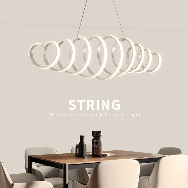 Современный новый дизайн с регулируемой яркостью белый светодиодный светильник