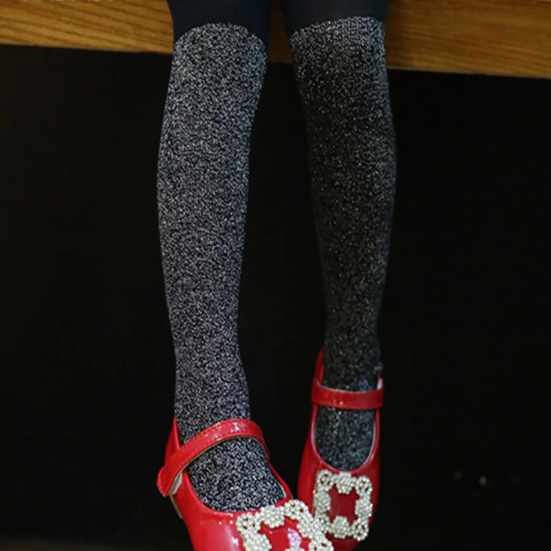 

New Korean Version Children Pantyhose Multicolor Shiny Cotton Comfortable Children Baby Girl Pantyhose Pantimedias