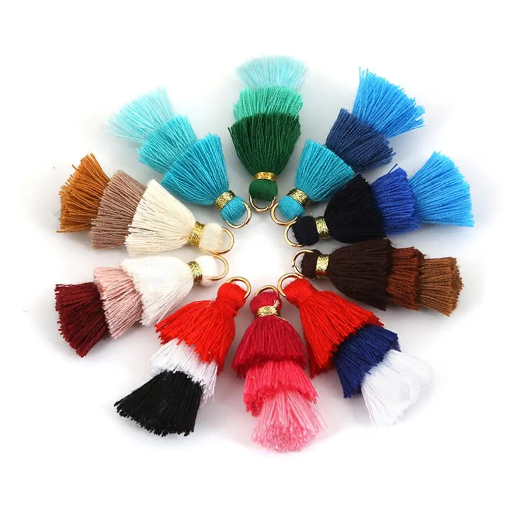 3 слоя длинные шелковые кисточки для одежды сумка Аксессуары поли хлопок