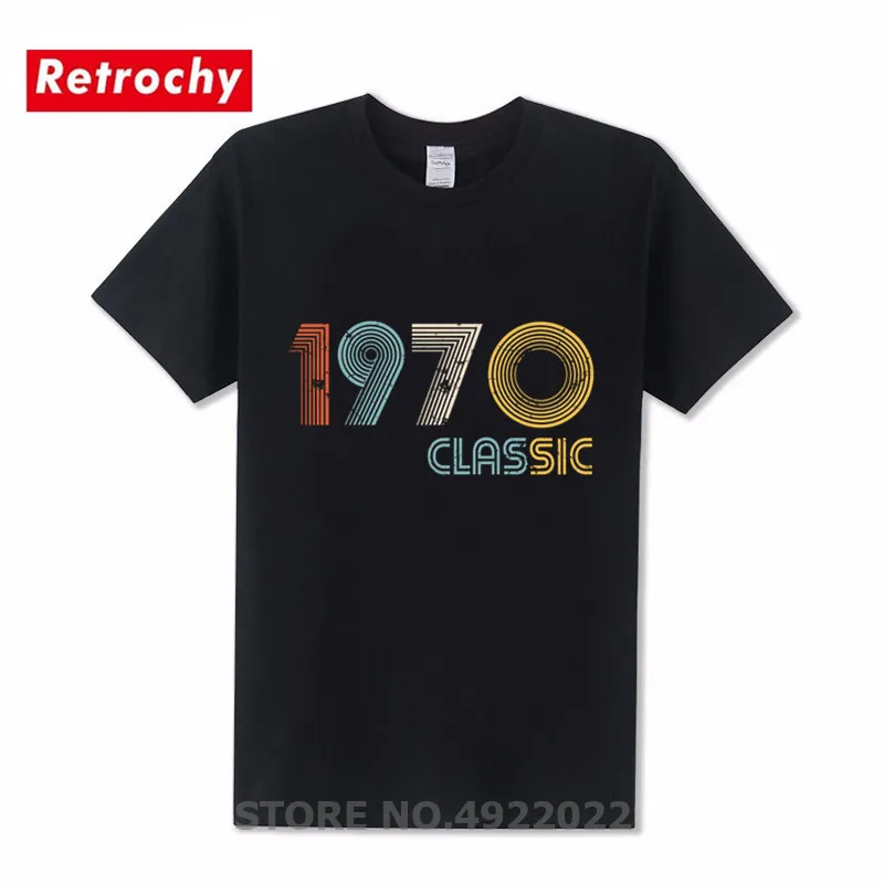 Футболка мужская повседневная в стиле ретро Классическая рубашка на день