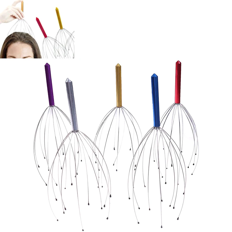 

Best Deal New 1pc Head Massager Hand Held Scalp Head Massager