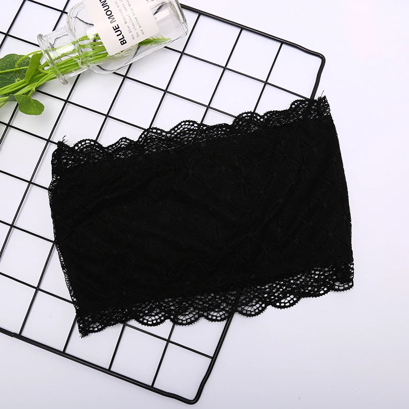 1 шт. модное женское однотонное нижнее белье без бретелек бесшовное облегающее