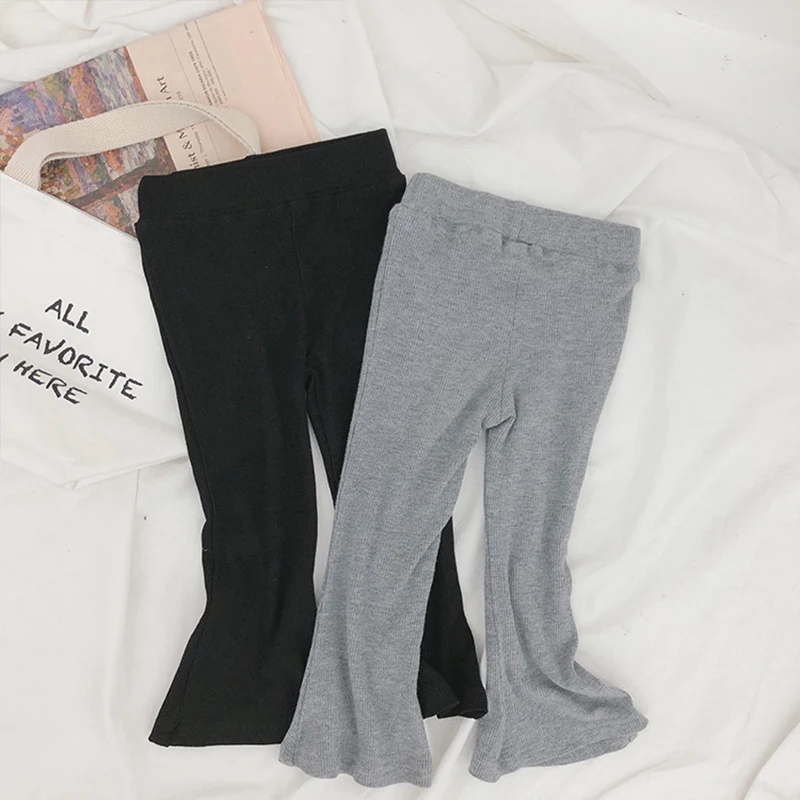 Детские эластичные брюки chifuna однотонные повседневные для девочек на весну и