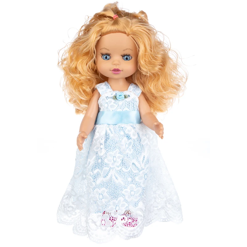 

Голубая кукла dress14In, подвижная шарнирная игрушка, Рождественский лучший подарок для маленькой девочки, милая, взрывчатая прическа, кукла, по...