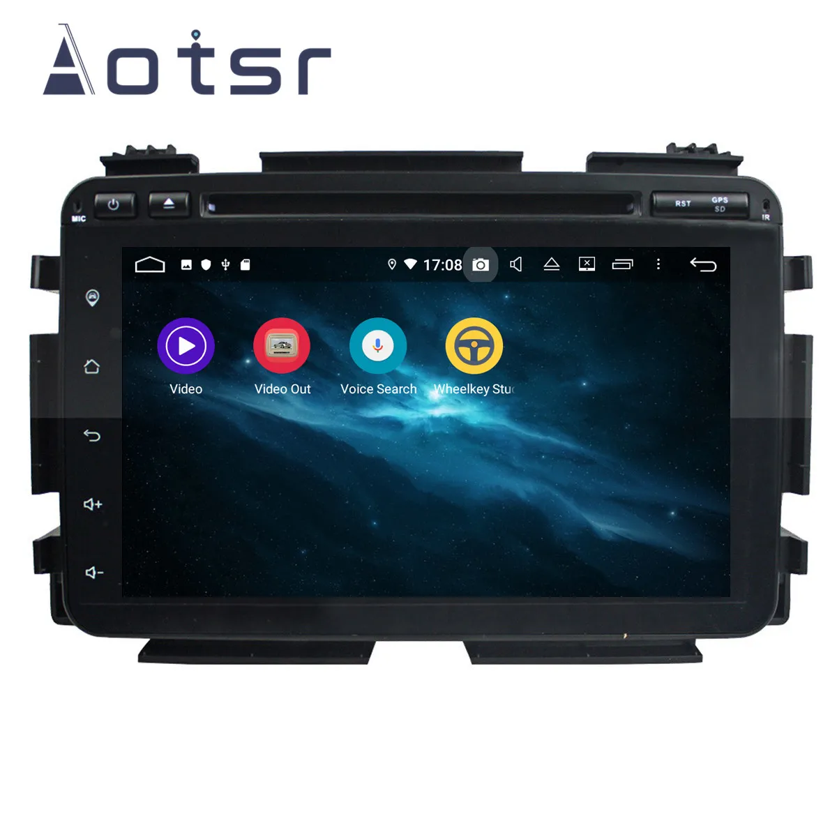 Автомобильный DVD-плеер 8 &quotAndroid 9 DSP IPS GPS навигация для HRV VEZEL 2015-2018 Tape Recorder головное