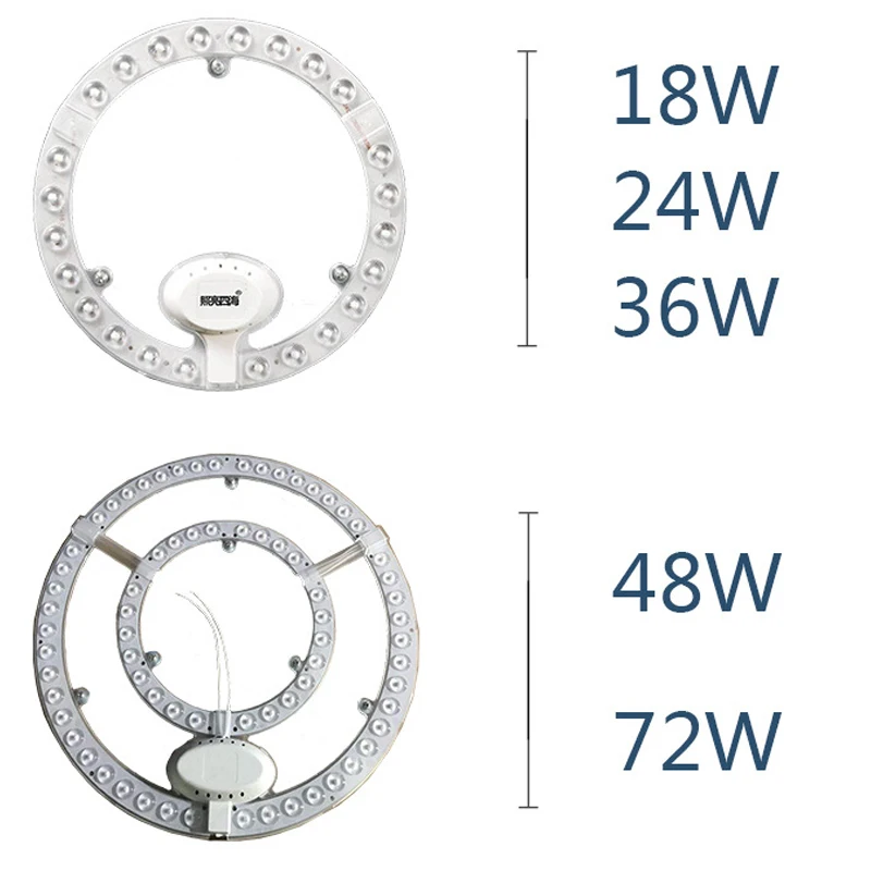 

Светодиодный потолочный светильник, Круглый круглый светильник Rtrofit, модифицированная Панель с фитилем, энергосберегающий светодиодный ис...