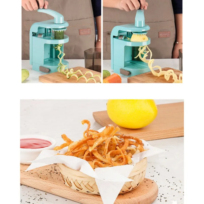 

Vegetable Fruit Rotating Grater Cutter Multi-function Chopper Manual Rotating Grater