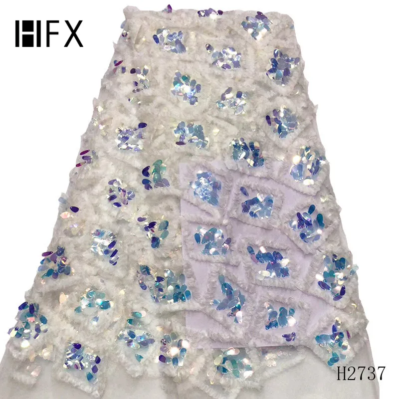 HFX 2019 Новый дизайн африканская кружевная ткань высокого качества французский