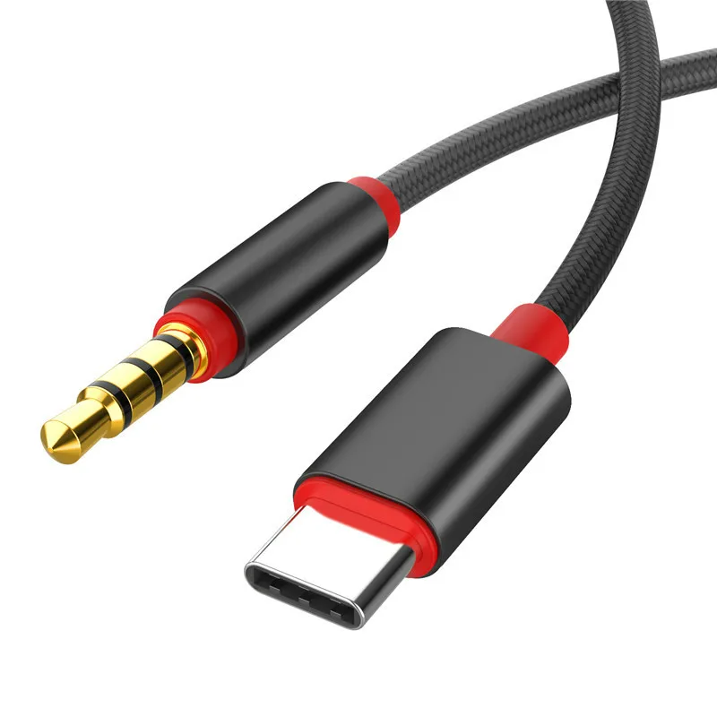 Адаптер для наушников CAMK с разъемом USB C 3 5 и штекером AUX мм аудиокабель Huawei V30 Mate 20