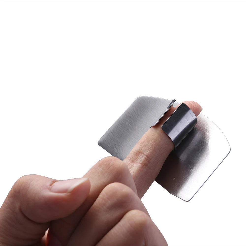 Finger Guard Protection Chop Safe Slice Stainless Steel Kitchen Hand Protector Knife Cutting Tool | Дом и сад