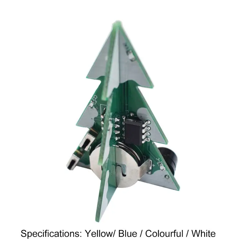 

3D Mini PCB Stereo Christmas Tree DIY Music Kit Circuit Electronic DIY Kits Gift