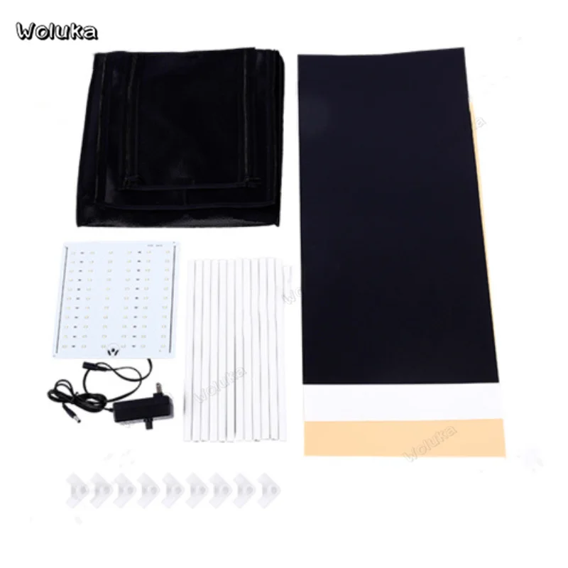 30*30cm LED Photo Studio Softbox Shooting Light Tent Soft Box + Portable Bag AC Adapter for Jewelry CD50 T16 RR1 X1 | Электроника