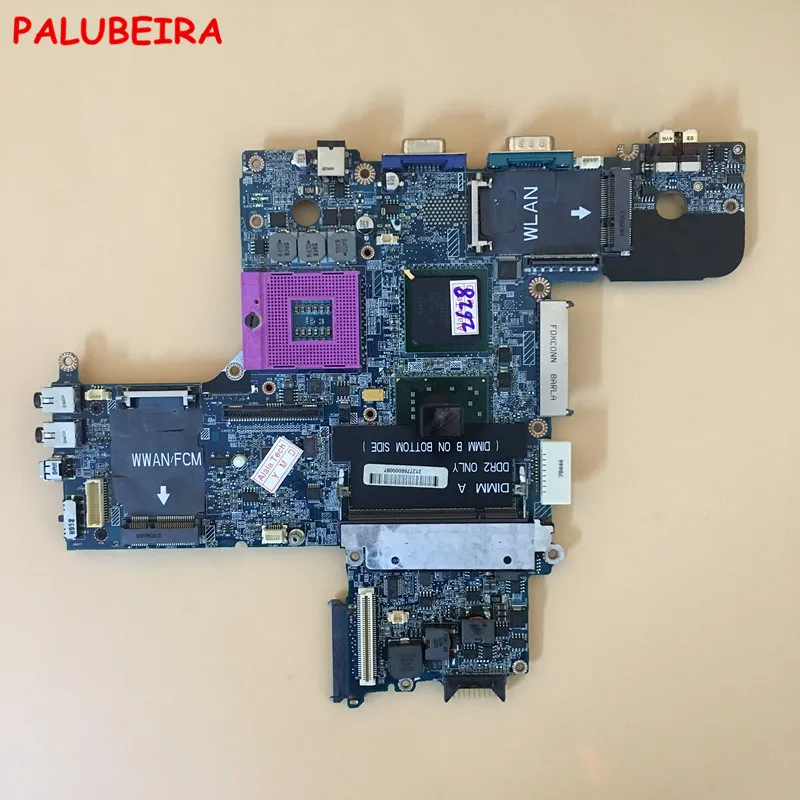 PALUBEIRA 0DT781 для dell D630 Материнская плата ноутбука LA-3301P CN-0DT781 материнская плата тест