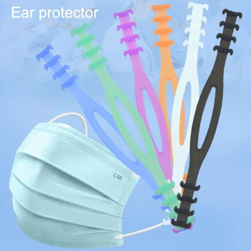 

Soft Face Mask Ear Hooks Buckle Adult Kids Adjustable Earache Preventions Fixer Mask Extension Buckle Adjustable Ear Hook