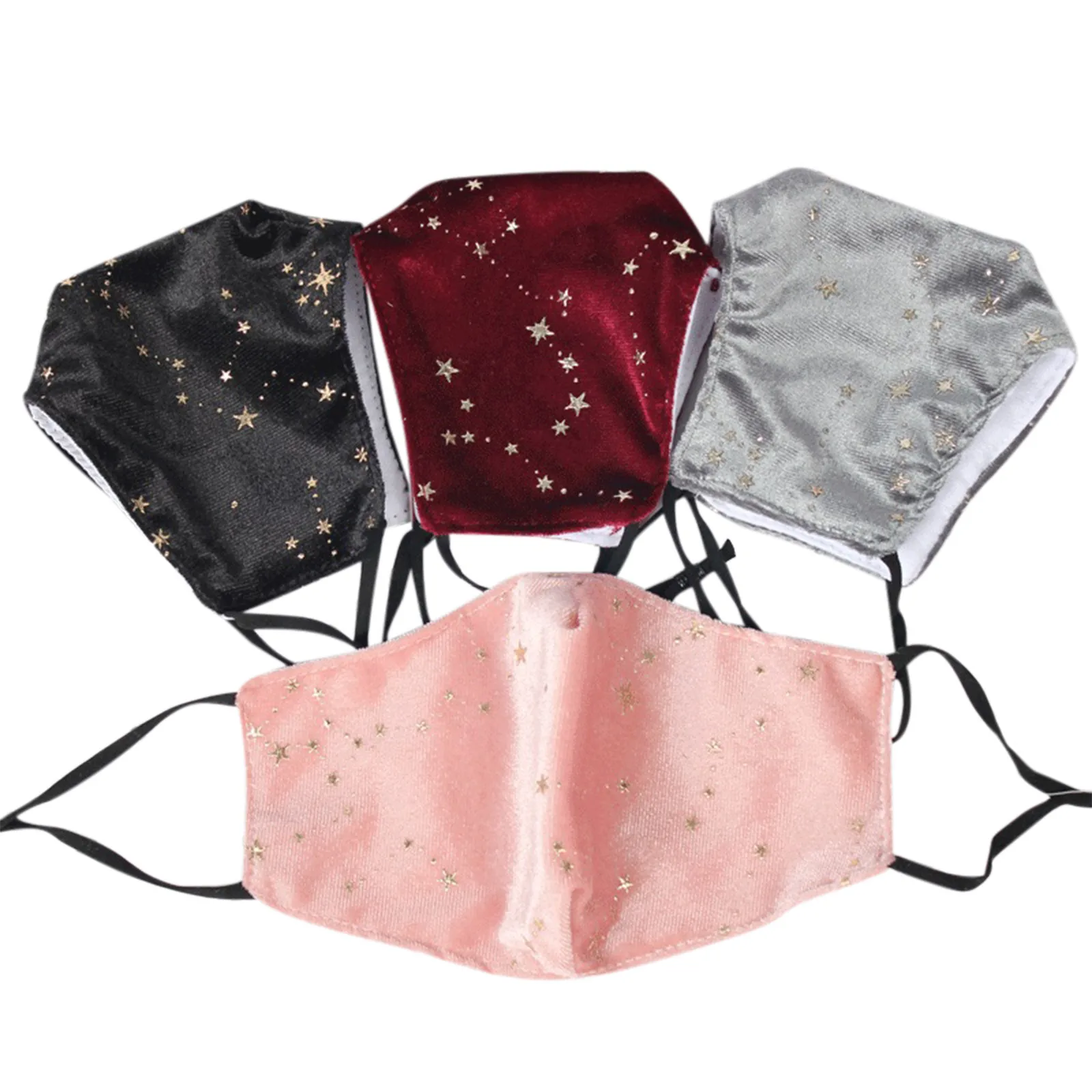 

Mascarillas Fashion Women's Printed Party Face Mask Adjustable Reusable Washable Mouth Caps Anti-dust Windproof Mask #e
