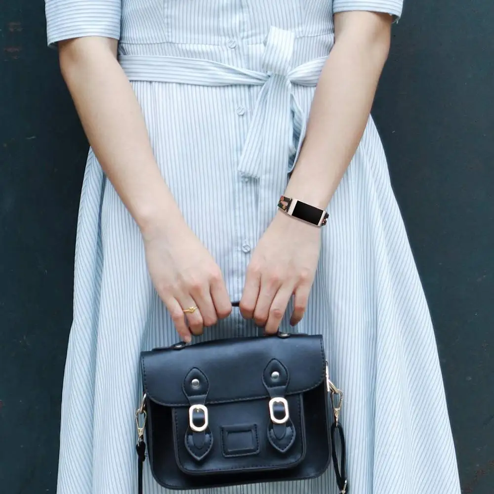 

Leather strap For Fitbit Charge 3 band replacement Wristband Charge3/Charge4 SmartWatch Belt wrist Bracelet Fitbit Charge 4 band