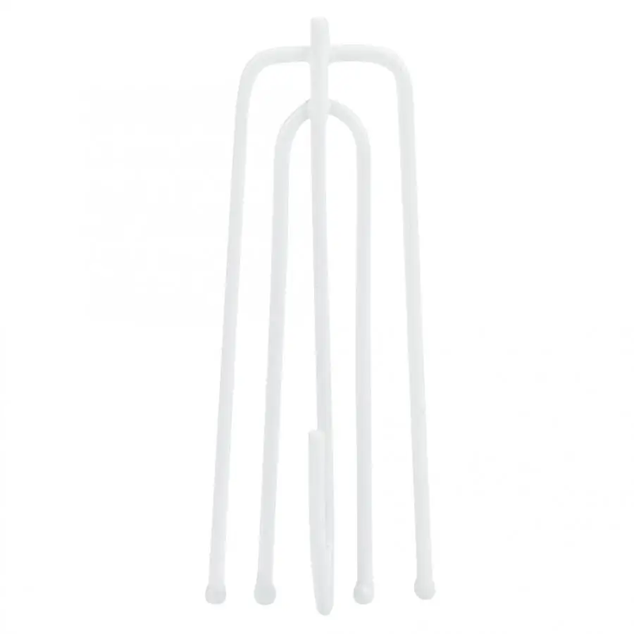 Стержень Шторы 150 шт./кор. окна 4 зубца крючки станок и Один кольцо для крючков