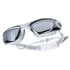 Очки для плавания ming с затычкой для ушей, противотуманные силиконовые очки для плавания в бассейне, мужские и женские очки, Летние Водные затычки для ушей, очки для дайвинга